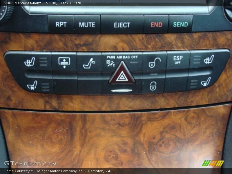 Black / Black 2006 Mercedes-Benz CLS 500