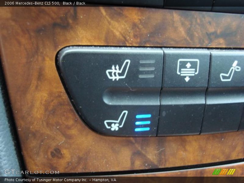 Black / Black 2006 Mercedes-Benz CLS 500