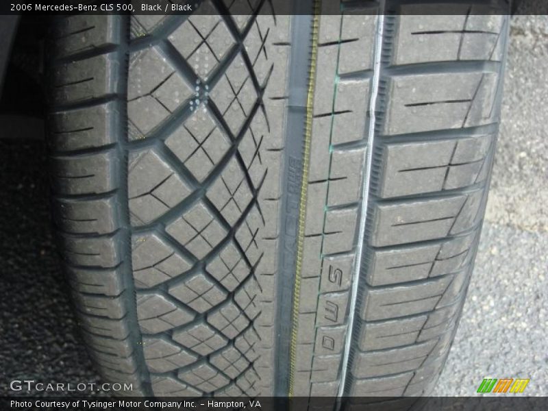 Black / Black 2006 Mercedes-Benz CLS 500