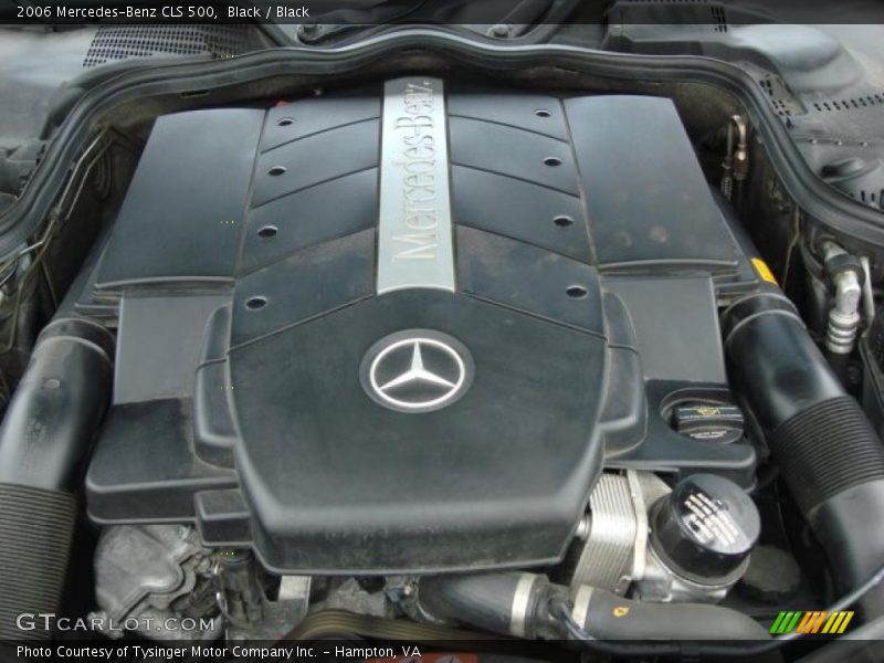 Black / Black 2006 Mercedes-Benz CLS 500