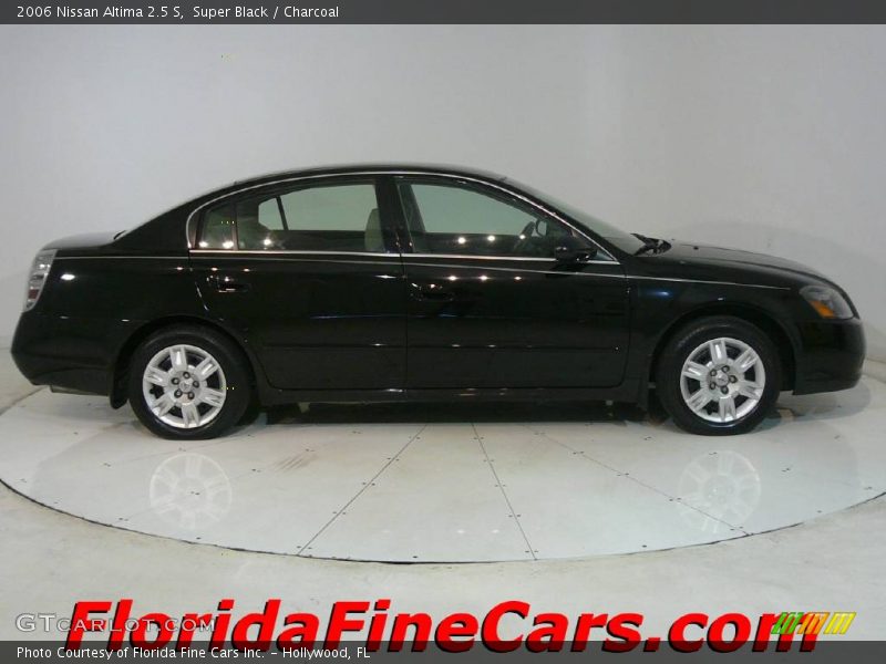Super Black / Charcoal 2006 Nissan Altima 2.5 S