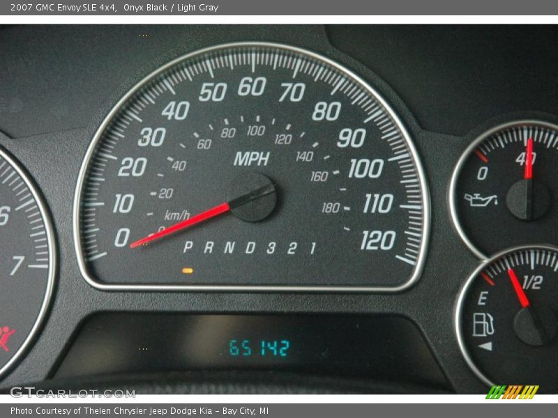 Onyx Black / Light Gray 2007 GMC Envoy SLE 4x4