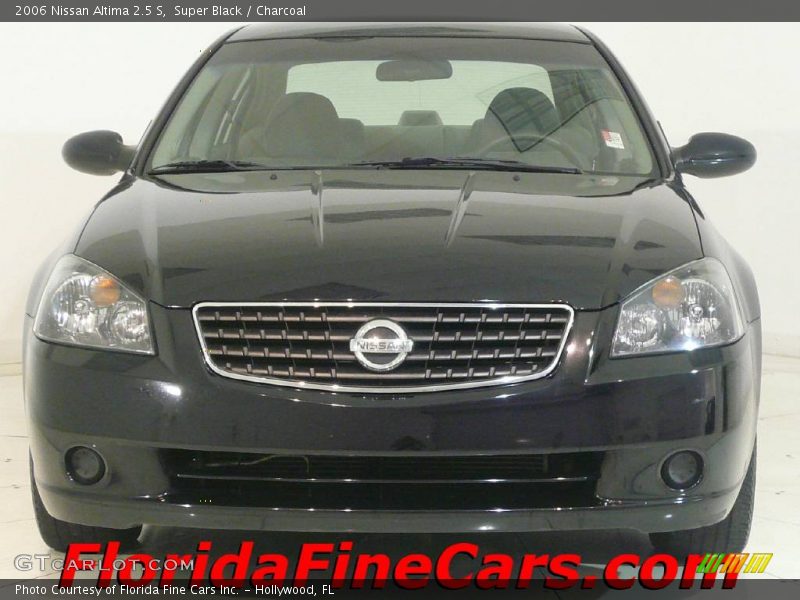 Super Black / Charcoal 2006 Nissan Altima 2.5 S