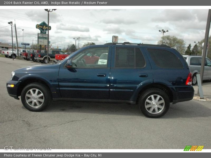 Indigo Blue Metallic / Medium Pewter 2004 Buick Rainier CXL AWD