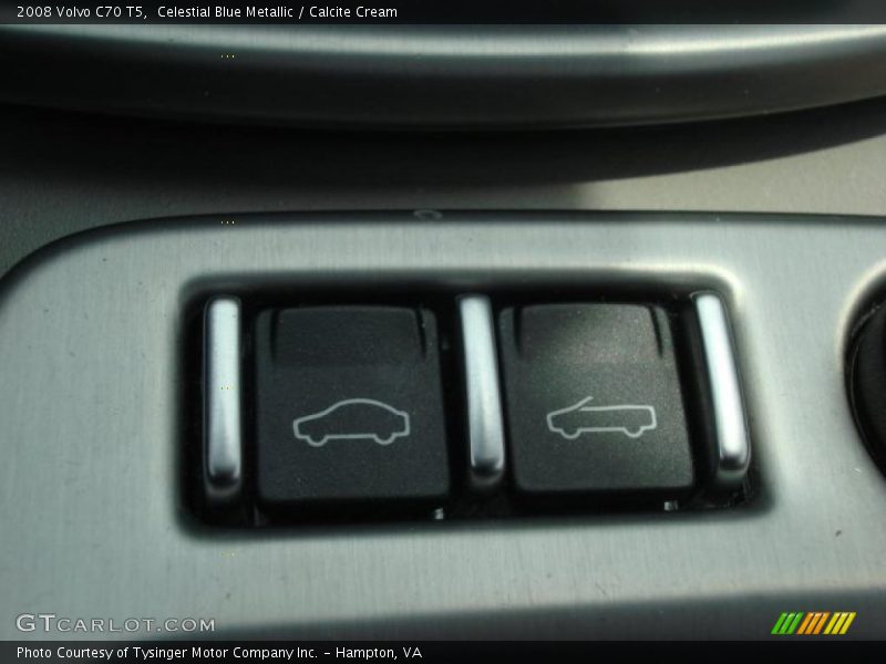 Celestial Blue Metallic / Calcite Cream 2008 Volvo C70 T5