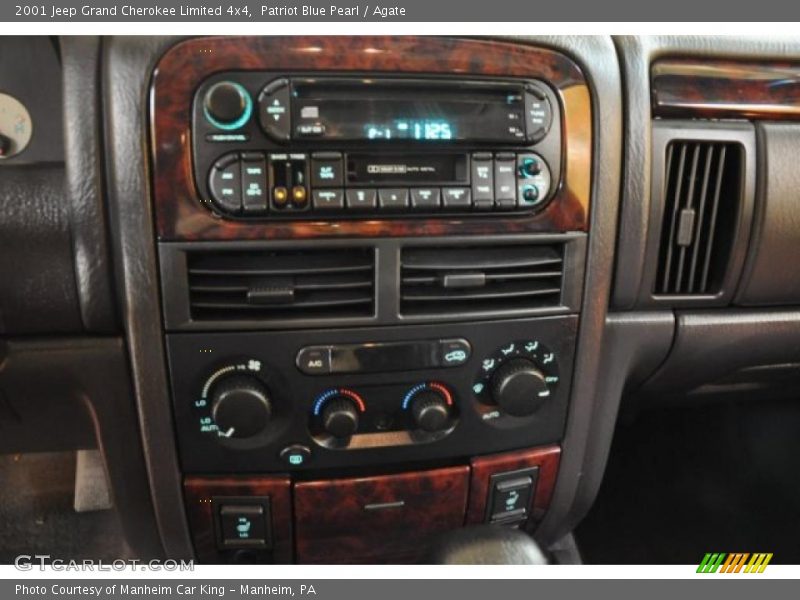 Patriot Blue Pearl / Agate 2001 Jeep Grand Cherokee Limited 4x4