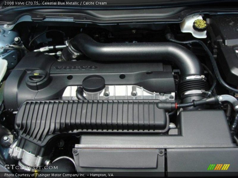 Celestial Blue Metallic / Calcite Cream 2008 Volvo C70 T5