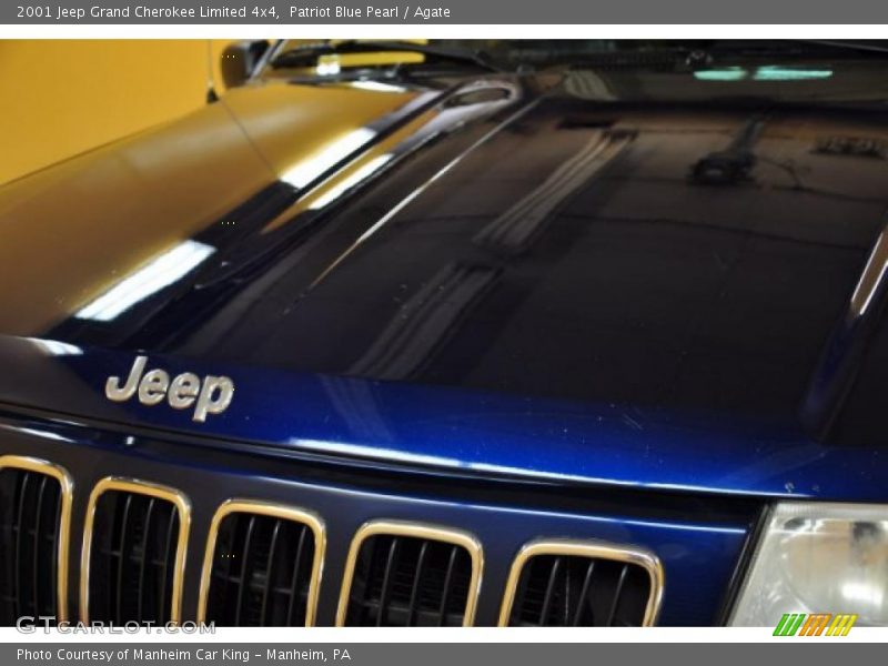 Patriot Blue Pearl / Agate 2001 Jeep Grand Cherokee Limited 4x4
