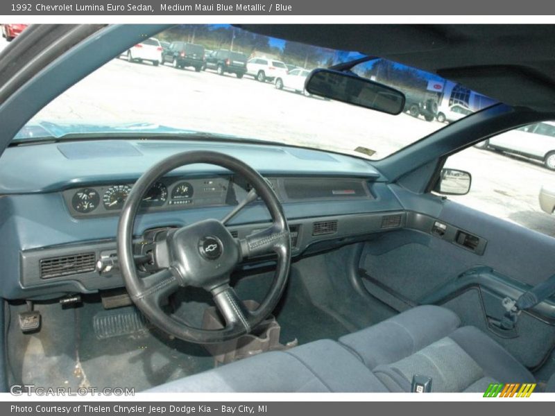 1992 Lumina Euro Sedan Blue Interior
