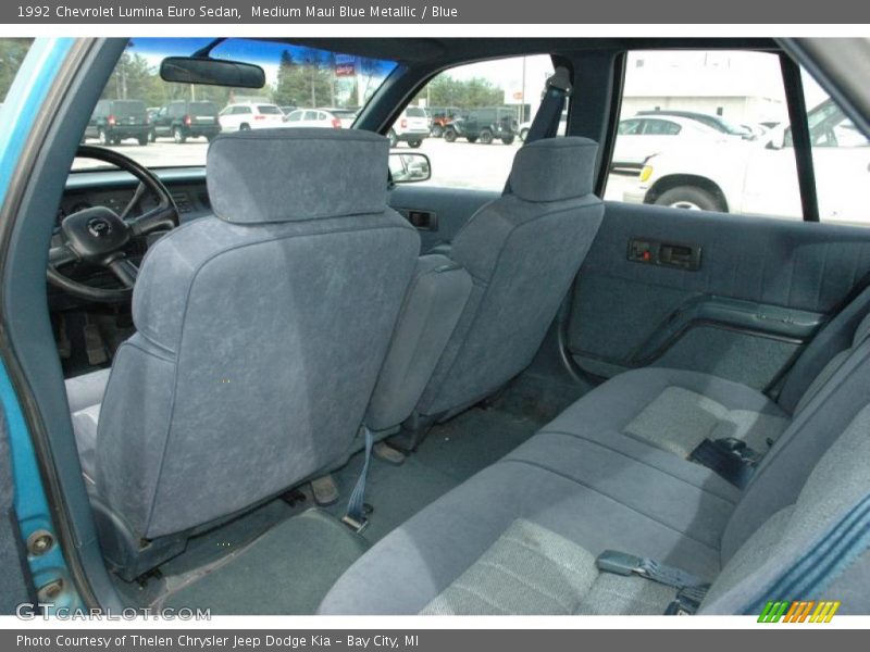  1992 Lumina Euro Sedan Blue Interior