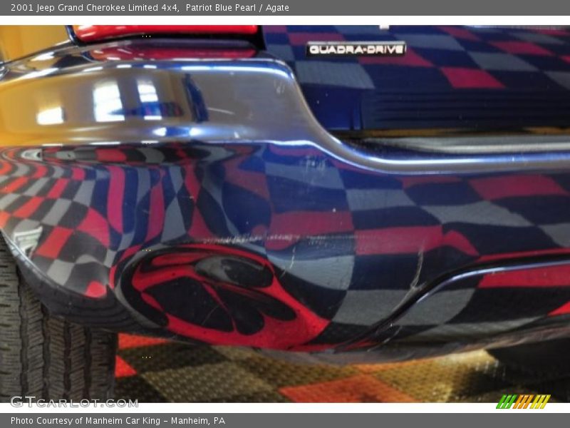 Patriot Blue Pearl / Agate 2001 Jeep Grand Cherokee Limited 4x4