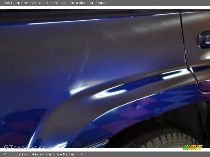 Patriot Blue Pearl / Agate 2001 Jeep Grand Cherokee Limited 4x4