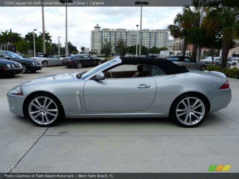  2009 XK XKR Convertible Liquid Silver