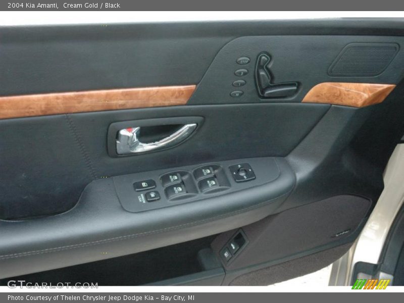 Cream Gold / Black 2004 Kia Amanti