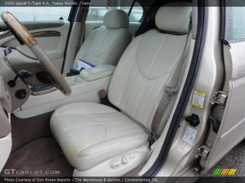  2000 S-Type 4.0 Ivory Interior