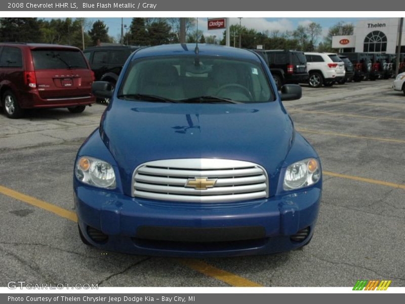 Blue Flash Metallic / Gray 2008 Chevrolet HHR LS