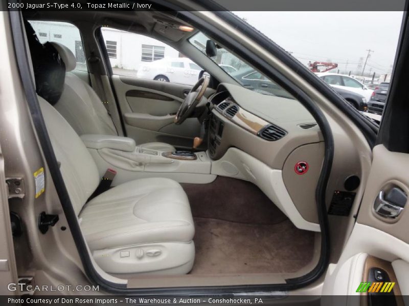  2000 S-Type 4.0 Ivory Interior