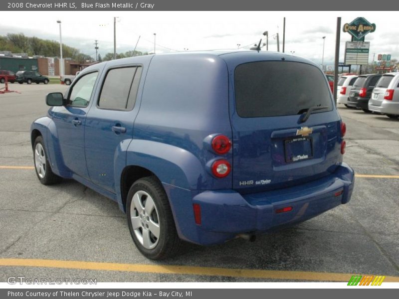 Blue Flash Metallic / Gray 2008 Chevrolet HHR LS