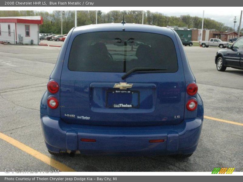 Blue Flash Metallic / Gray 2008 Chevrolet HHR LS