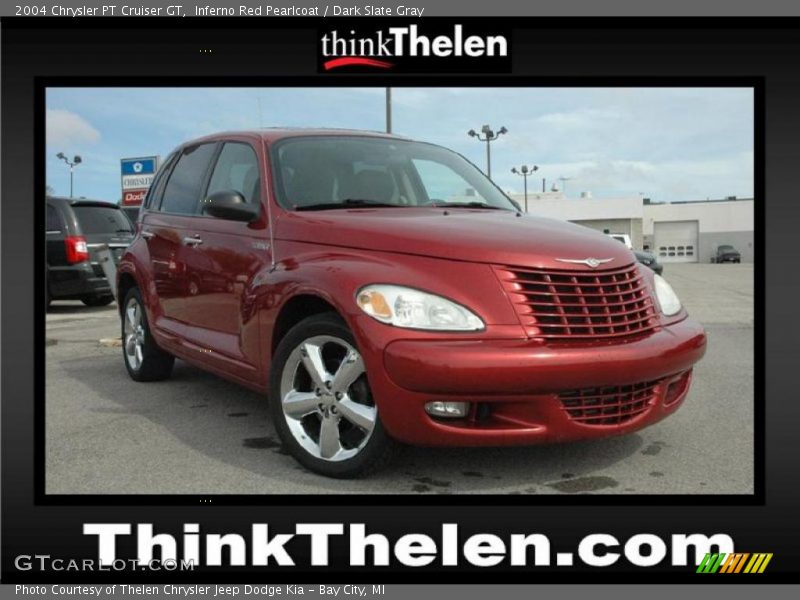 Inferno Red Pearlcoat / Dark Slate Gray 2004 Chrysler PT Cruiser GT
