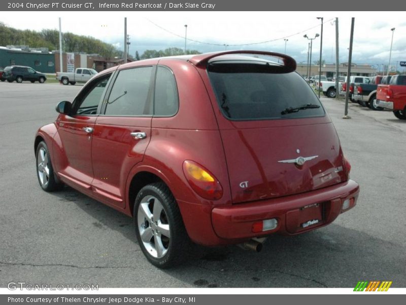 Inferno Red Pearlcoat / Dark Slate Gray 2004 Chrysler PT Cruiser GT