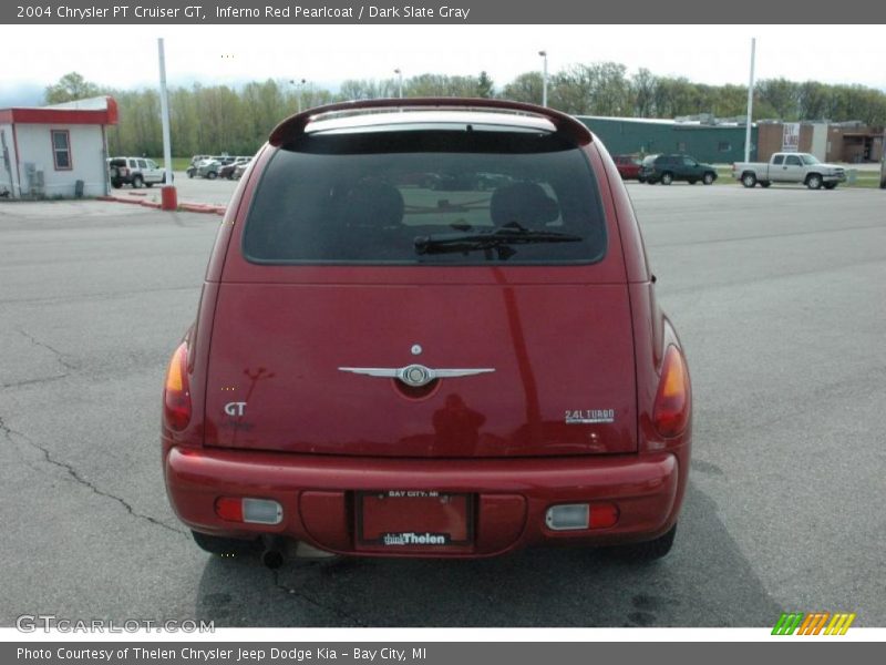 Inferno Red Pearlcoat / Dark Slate Gray 2004 Chrysler PT Cruiser GT