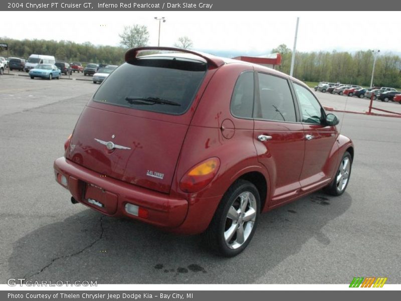 Inferno Red Pearlcoat / Dark Slate Gray 2004 Chrysler PT Cruiser GT