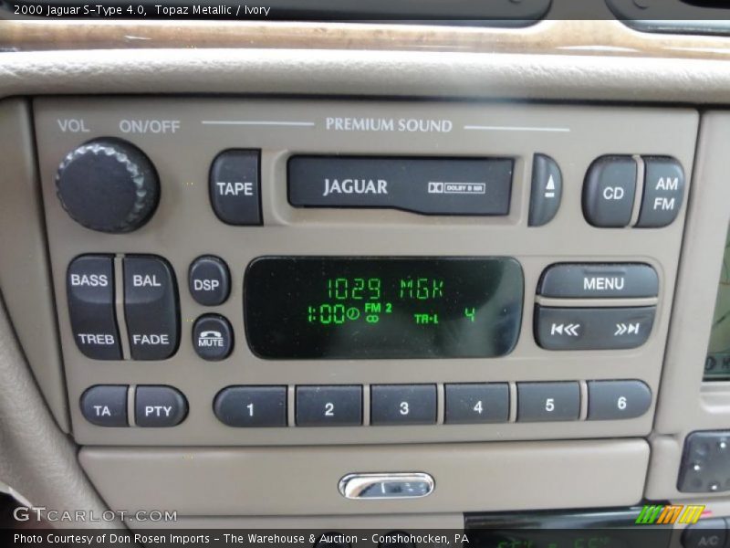 Controls of 2000 S-Type 4.0