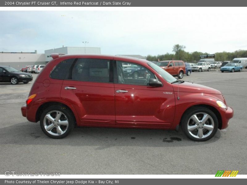 Inferno Red Pearlcoat / Dark Slate Gray 2004 Chrysler PT Cruiser GT