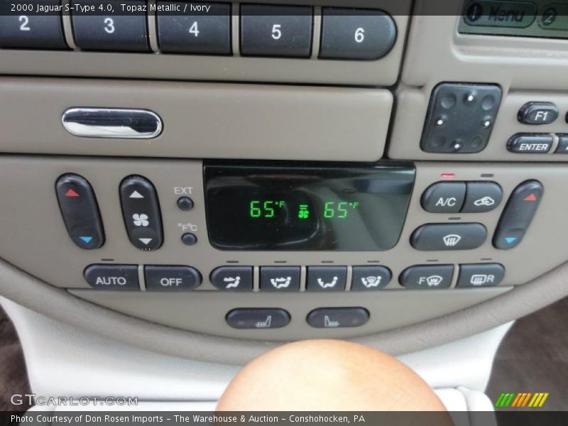 Controls of 2000 S-Type 4.0