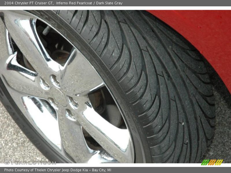 Inferno Red Pearlcoat / Dark Slate Gray 2004 Chrysler PT Cruiser GT