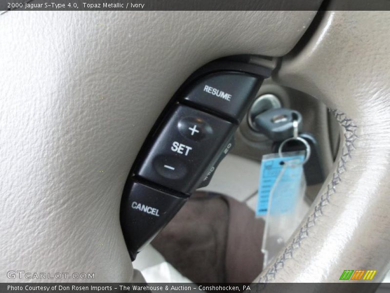 Controls of 2000 S-Type 4.0