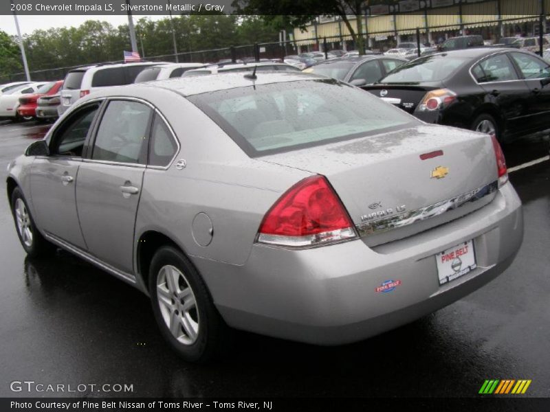 Silverstone Metallic / Gray 2008 Chevrolet Impala LS