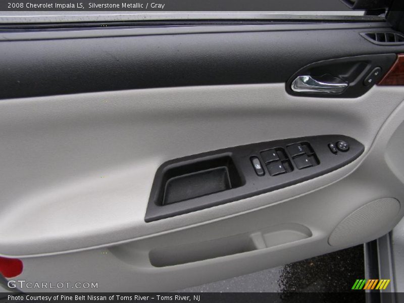 Silverstone Metallic / Gray 2008 Chevrolet Impala LS