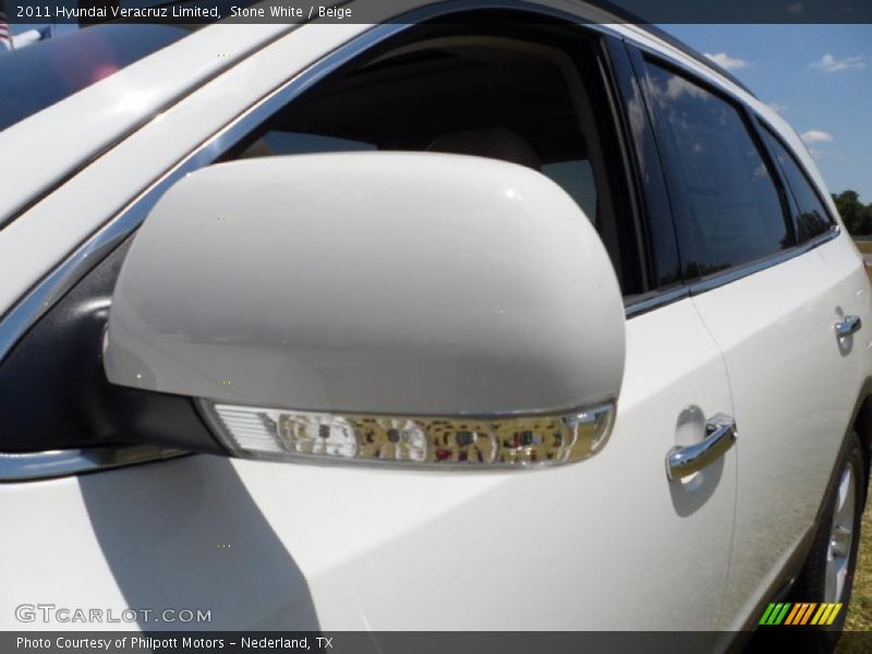 Stone White / Beige 2011 Hyundai Veracruz Limited