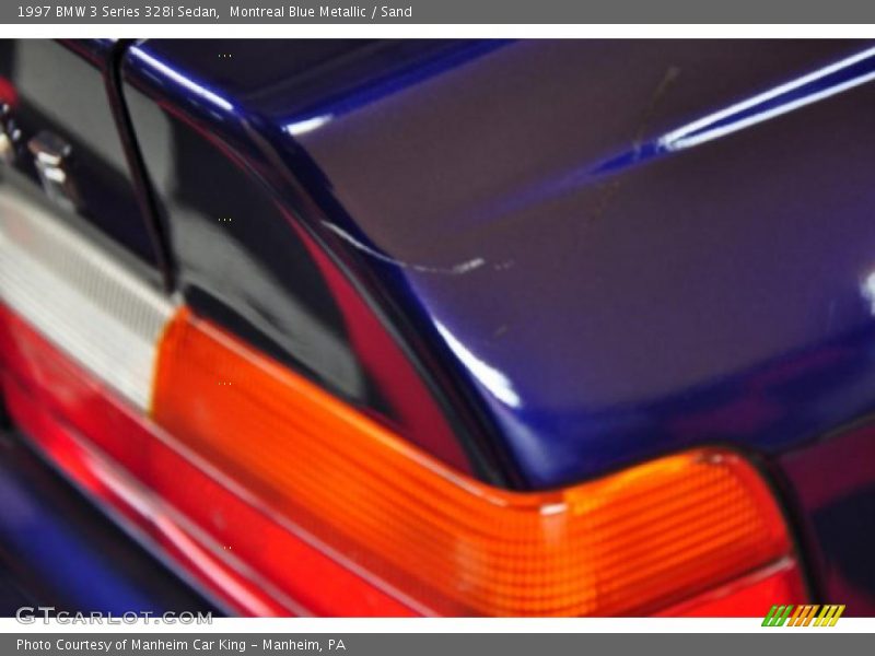 Montreal Blue Metallic / Sand 1997 BMW 3 Series 328i Sedan