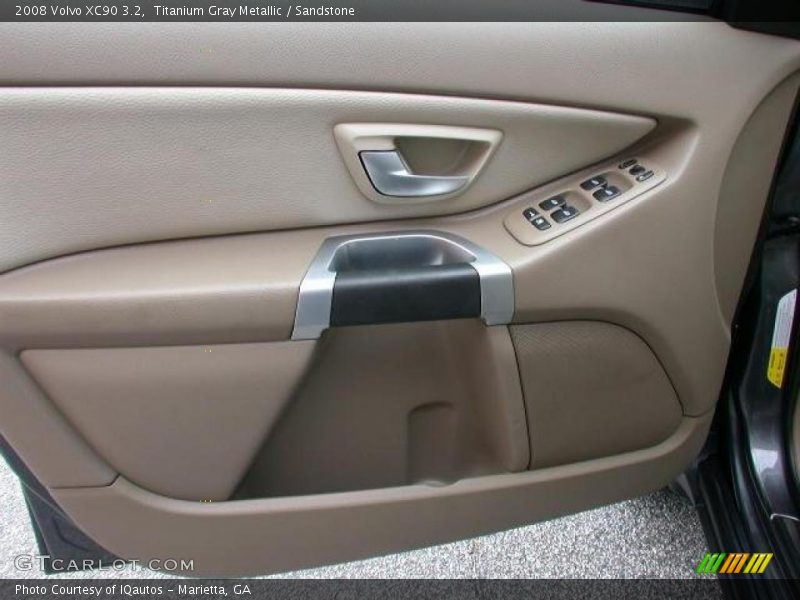 Titanium Gray Metallic / Sandstone 2008 Volvo XC90 3.2