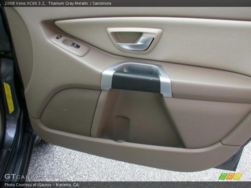 Titanium Gray Metallic / Sandstone 2008 Volvo XC90 3.2