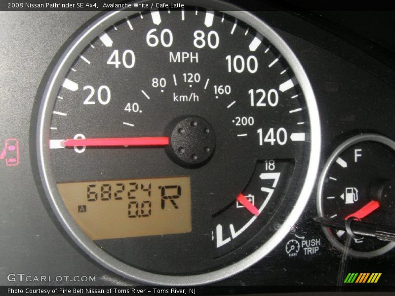 Avalanche White / Cafe Latte 2008 Nissan Pathfinder SE 4x4