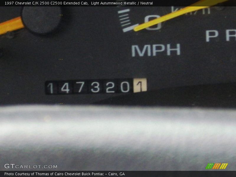 Light Autumnwood Metallic / Neutral 1997 Chevrolet C/K 2500 C2500 Extended Cab