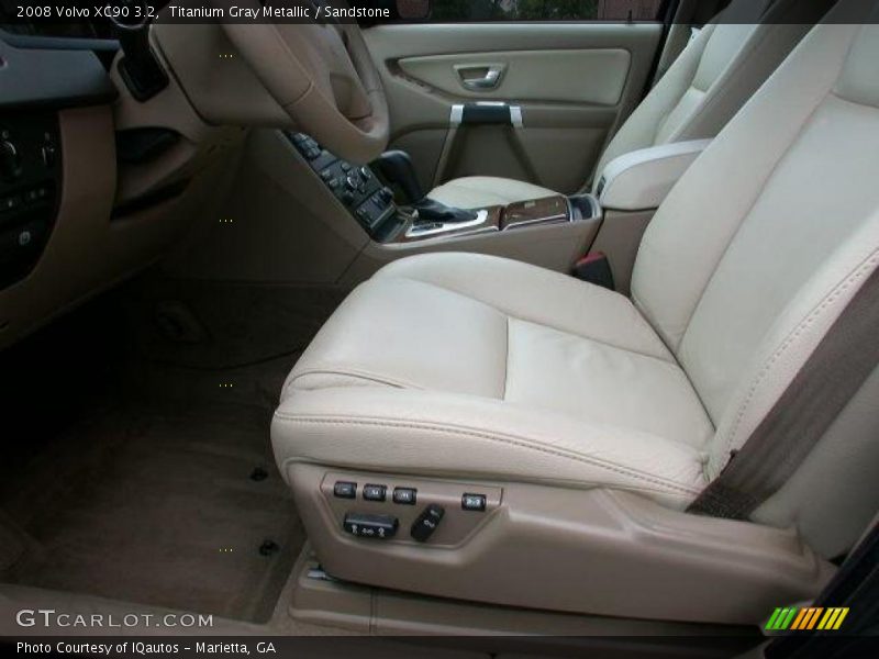 Titanium Gray Metallic / Sandstone 2008 Volvo XC90 3.2
