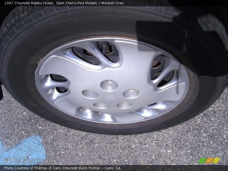Dark Cherry Red Metallic / Medium Grey 1997 Chevrolet Malibu Sedan