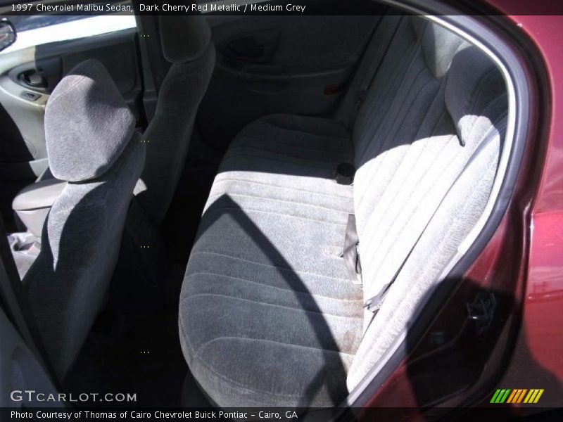 Dark Cherry Red Metallic / Medium Grey 1997 Chevrolet Malibu Sedan