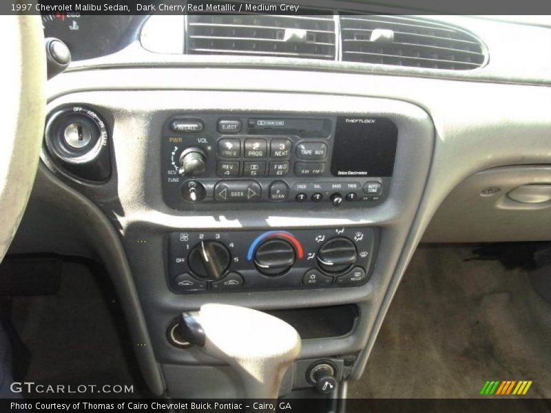 Controls of 1997 Malibu Sedan