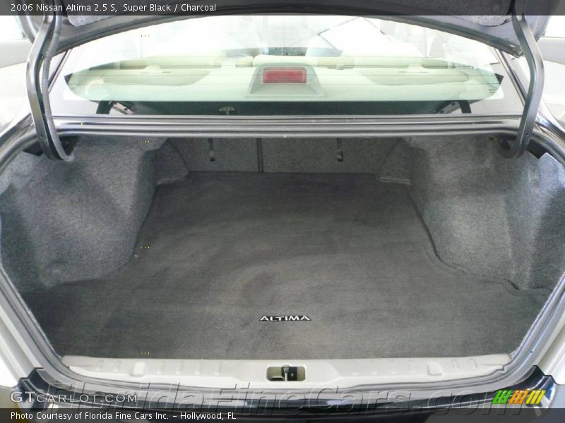 Super Black / Charcoal 2006 Nissan Altima 2.5 S