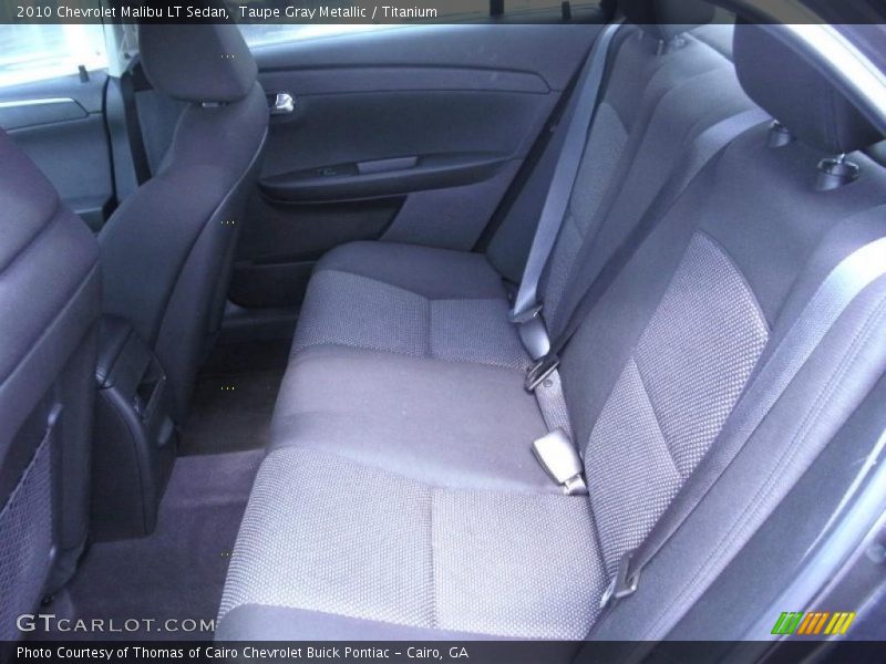 Taupe Gray Metallic / Titanium 2010 Chevrolet Malibu LT Sedan