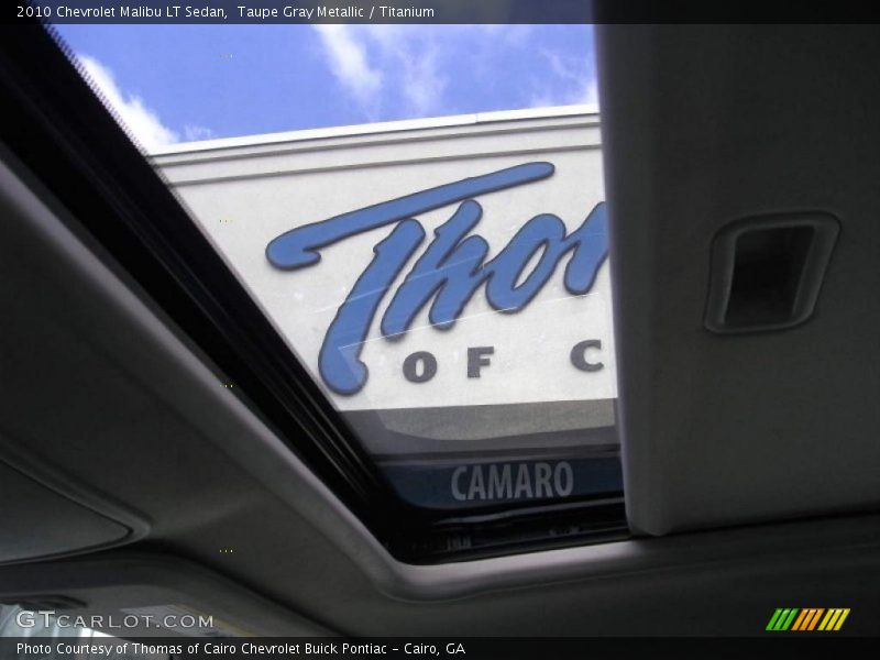 Taupe Gray Metallic / Titanium 2010 Chevrolet Malibu LT Sedan