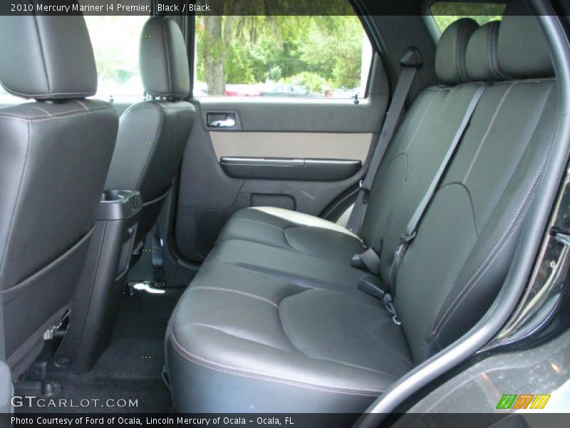 Black / Black 2010 Mercury Mariner I4 Premier