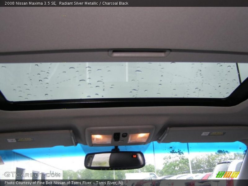 Radiant Silver Metallic / Charcoal Black 2008 Nissan Maxima 3.5 SE