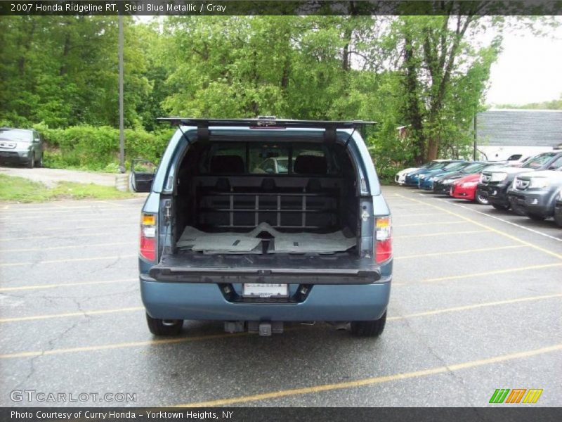 Steel Blue Metallic / Gray 2007 Honda Ridgeline RT